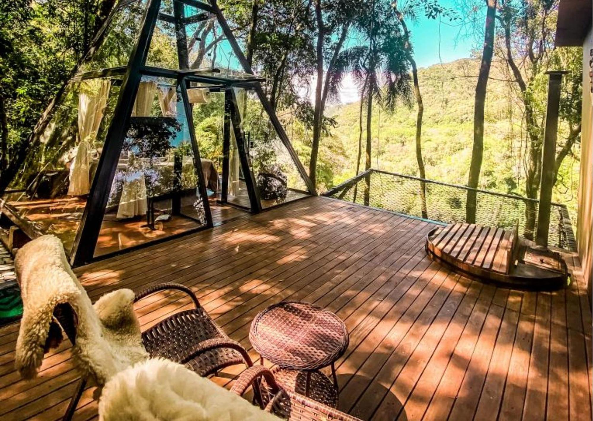 Cabanas Do Valle Itaara Екстериор снимка