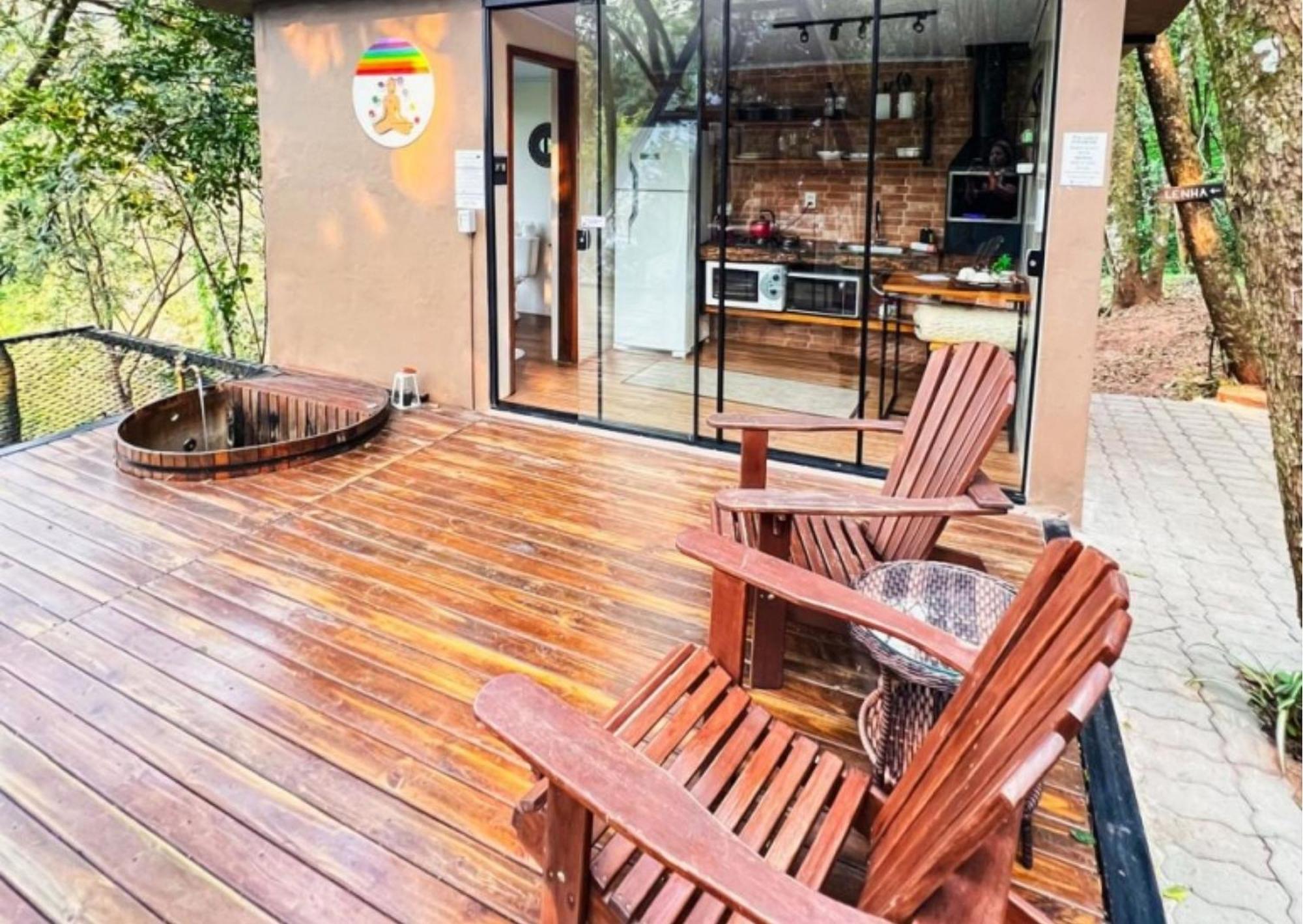 Cabanas Do Valle Itaara Екстериор снимка